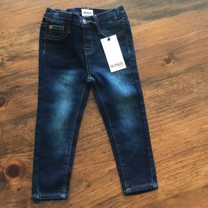 NWT Hudson Kids girls jeggings style jeans, 24 mo